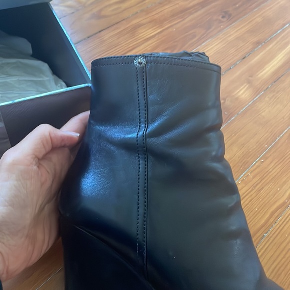 Prada Black leather  wedge boots. With box. Super comfy. Size 10 (40) - Picture 10 of 10